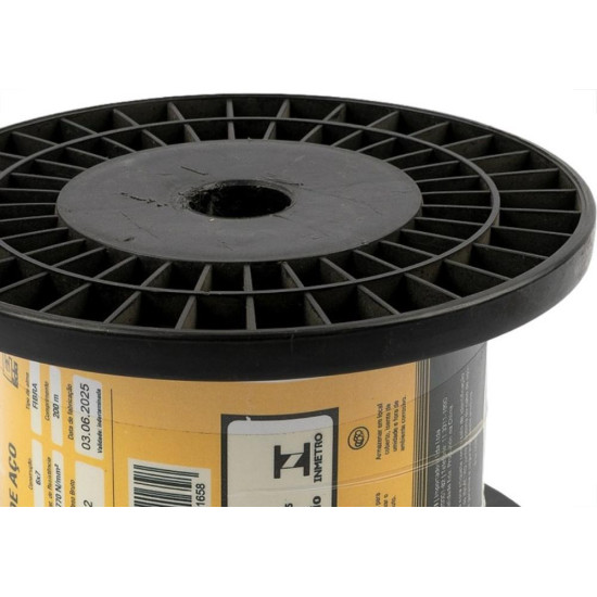 Cabo Aco Galvanizado Eda 1,6Mm - 1/16''(6X7) - 200M