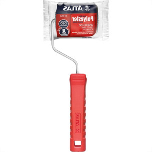 Rolo De Espuma Atlas 5Cm Cinza - 406/5 - Kit C/6 Pecas