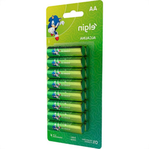 Pilha Elgin Alcalina Aa Pequena Cartela Com 16 Pecas - 82351