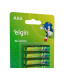 Pilha Elgin Alcalina Aaa Palito Cartela Com 16 Pecas - 82352