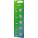 Pilha Elgin Bateria 3V. Litio Cromado 1220 Com 5 Pecas