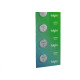 Pilha Elgin Bateria 3V. Litio Cromado 1220 Com 5 Pecas