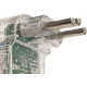Plug Protetor Dps Elgin 2 Polos + Terra 20A. Transparente
