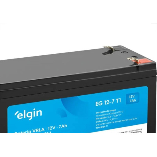 Bateria Selada Elgin Para Nobreak Vrla-Agm 12V. 7Ah - 82293