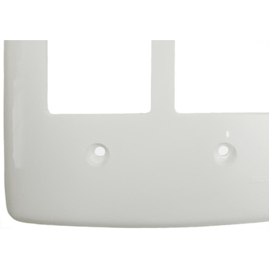 Placa Conjunto Dicompel Monaco Branca 4X4 - 4 Interruptores - Dc-7400/11