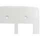 Placa Conjunto Dicompel Monaco Branca 4X4 - 4 Interruptores - Dc-7400/11