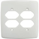 Placa Conjunto Dicompel Monaco Branca 4X4 - 4 Tomadas - Dc-7400/79