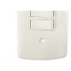 Conjunto Dicompel Monaco Branco Com Placa 4X2 - 2 Simples - Dc-7100/9