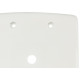 Placa Conjunto Dicompel Monaco Branca 4X4 - 1 Furo - Dc-7400/4