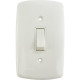 Conjunto Dicompel Monaco Branco Com Placa 4X2 - 1 Simples - Dc-7100/1
