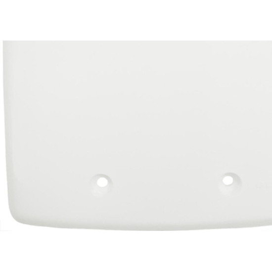 Placa Conjunto Dicompel Monaco Branca 4X4 - Cega - Dc-7400/3