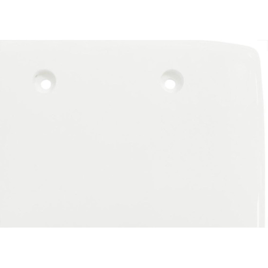 Placa Conjunto Dicompel Monaco Branca 4X4 - Cega - Dc-7400/3