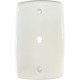 Placa Conjunto Dicompel Monaco Branca 4X2 - 1 Furo - Dc-7400/2