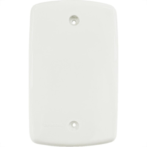 Placa Conjunto Dicompel Monaco Branca 4X2 - Cega - Dc-7400/1