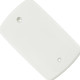 Placa Conjunto Dicompel Monaco Branca 4X2 - Cega - Dc-7400/1