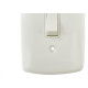 Conjunto Dicompel Monaco Branco Com Placa 4X2 - 1 Paralelo Vertical - Dc-7100/3