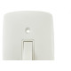 Conjunto Dicompel Monaco Branco Com Placa 4X2 - 1 Paralelo Vertical - Dc-7100/3