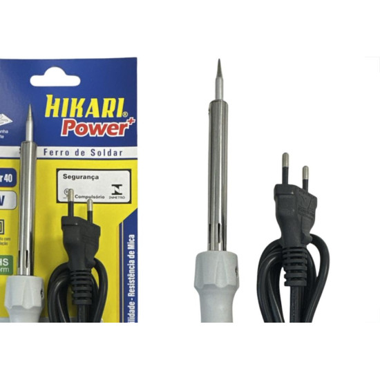 Ferro Soldar Hikari 40W. - 127V. - 21K403