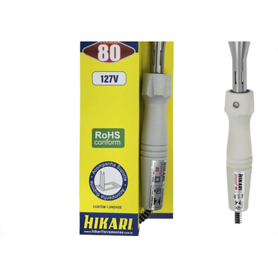 Ferro Soldar Hikari 80W. - 127V. - 21K016