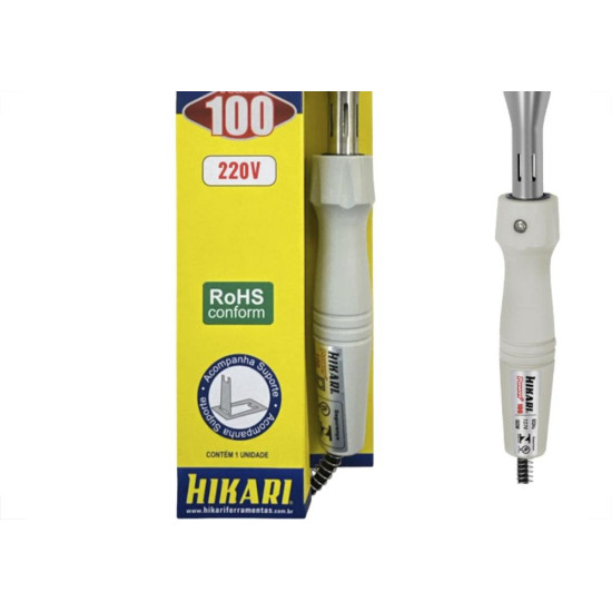 Ferro Soldar Hikari 100W. - 220V. - 21K019