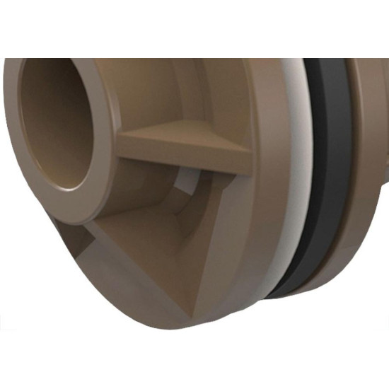 Adaptador Soldavel Com Flange Tigre 20Mm X 1/2'' - Kit C/12 Pecas