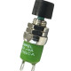 Chave Push Button Dicompel Normalmente Aberto Caixa Verde Botao Preto - Dc-908/39