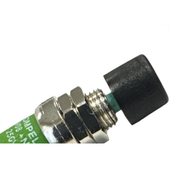 Chave Push Button Dicompel Normalmente Aberto Caixa Verde Botao Preto - Dc-908/39