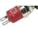 Chave Push Button Dicompel Normalmente Fechada Caixa Vermelha Botao Preto - Dc-908/40
