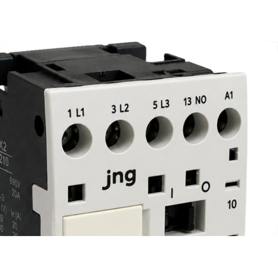 Contator Mini Jng Cjx2-K0910 - 220V - 9A.