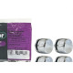 Botao Frances Sforplast Abs Cromado Com Bucha Parafuso Cartela Com 4 Pecas