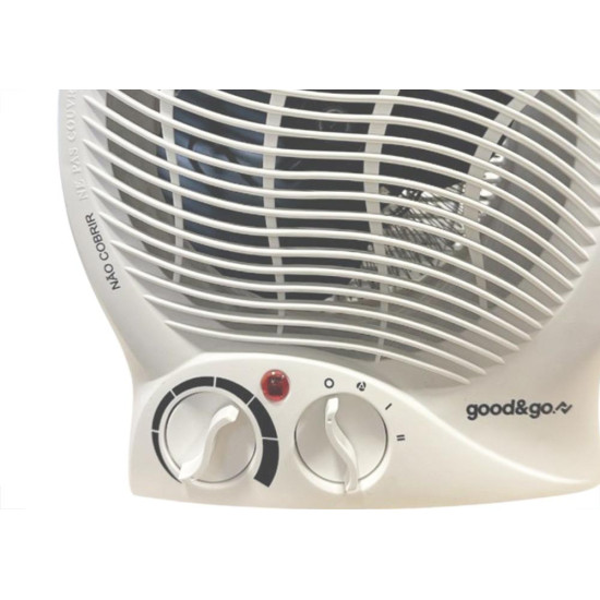 Aquecedor Good Go Portatil Branco 2000W 220V
