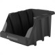 Gaveteiro Preto Bin No.3 Presto Empilhavel - Kit C/12 Pecas