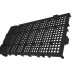 Piso Antiderrapante Plastico Presto 25X50Cm Preto