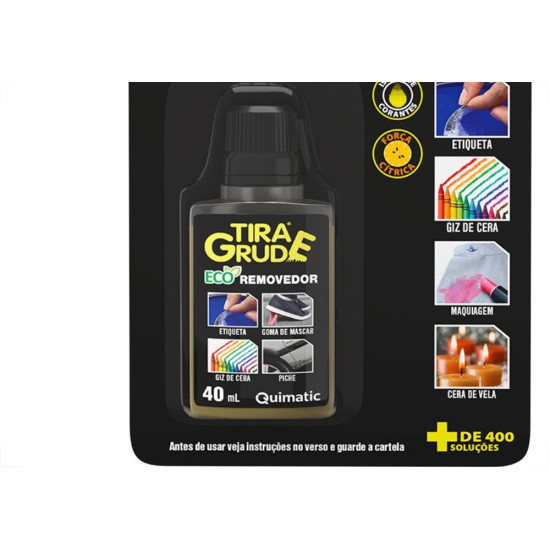 Removedor De Cola Quimatic Tira Grude 40Ml - Fa1