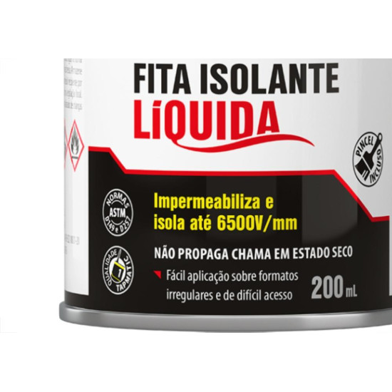 Fita Isolante Liquida Quimatic 200Ml - Bd1