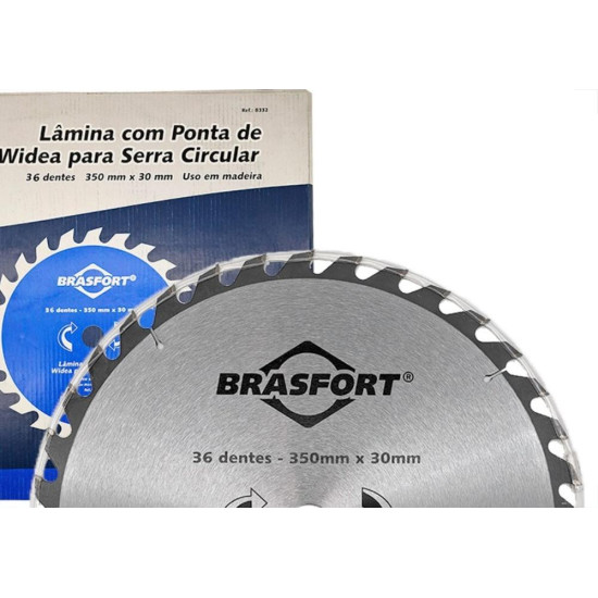 Serra Circular Widea Brasfort/Premium 350Mm X 36 Dentes X30Mm