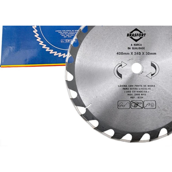 Serra Circular Widea Brasfort/Premium 400Mm X 24 Dentes X30Mm Serra Circular Widea Brasfort/Premium 400Mm X 24 Dentes X30Mm