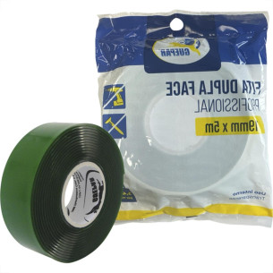 Fita Dupla Face Guepar Profissional Transparente - 3,4Kg - 19Mm X 5M - 07792