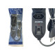 Filtro Linha Dicompel 4 Tomadas 2P+T. Preto 10A. Com Chave Liga Desliga Bivolt - Dc-605/11