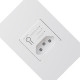 Conjunto Qualitronix Branco Tomada Com Dps Protector Linha Informatica - 0101026Br