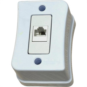 Sistema Box Flp Viena 1 Tomada Telefone Rj45 - 1421320