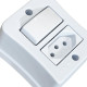 Sistema Box Flp Viena 1 Paralelo + 1Tomada 2P+T. 10A. - 1430701