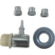 Adaptador Para Filtro Unifix Universal 3/4'' X 1/2'' - 1/4'' - 5/16'' - 3/8'' Bico Para Mangueira Com Tampao