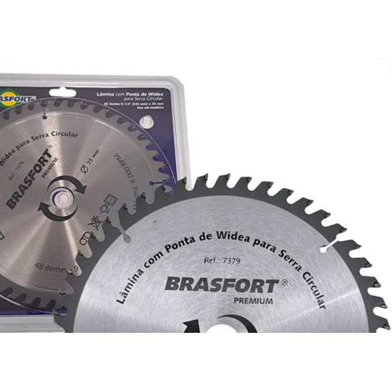 Serra Circular Widea Brasfort/Premium 9.1/4''X 48 Dentes X 25Mm Serra Circular Widea Brasfort/Premium 9.1/4''X 48 Dentes X 25Mm