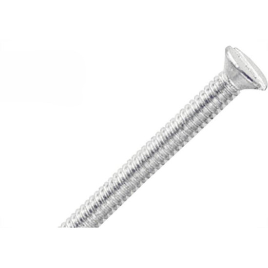 Parafuso Para Caixinha De Luz Zincado Jomarca   9/64 X 3'' - Kit C/2 Centos