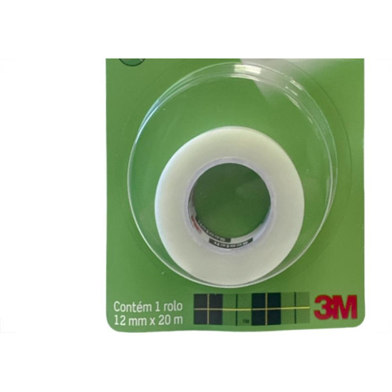 Fita Magica 3M Scotch Invisivel - Aceita Escrita 12Mm X 20M