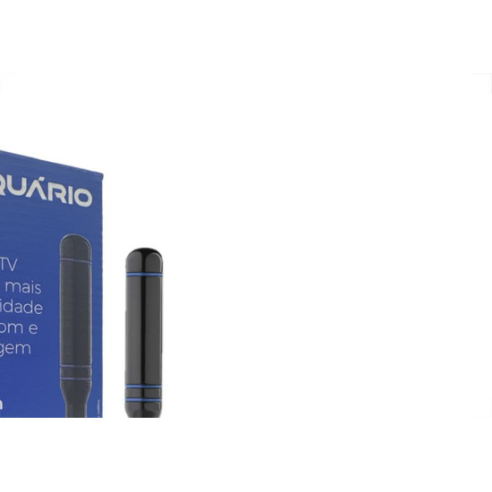 Antena Interna Aquario Digital Hdtv Com Cabo 2,5M