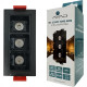 Spot Mini De Embutir Led Gaya Focco 6W 4000K Bivolt Preto 45º Ip20 - 7586
