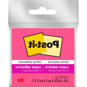 Post-It 3M Rosa 45 Folhas