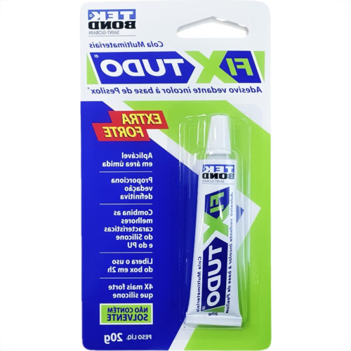 Cola Selante Tekbond Fix Tudo Incolor 20Gr Blister